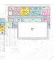 3469-XXXX-AAR-P1-ZZ-M3-A-SportsHall-WS-2016_m – Floor Plan – 00 – Ground Floor Space – Presentation Plan