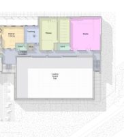 3469-XXXX-AAR-P1-ZZ-M3-A-SportsHall-WS-2016_m – Floor Plan – 01 – First Floor Space – Presentation Plan