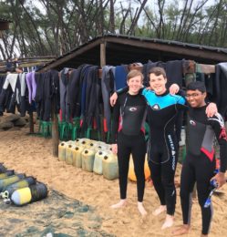 Beach – boys – July