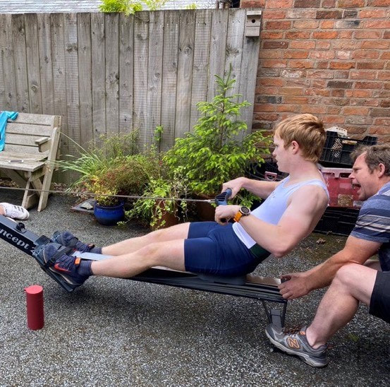 King’s rowers shine at the Chester Virtual Regatta The King's School