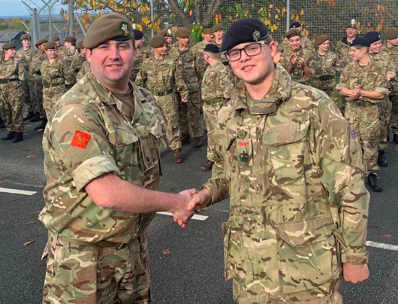 Matteo achieves Master Cadet qualification - The King's School Chester